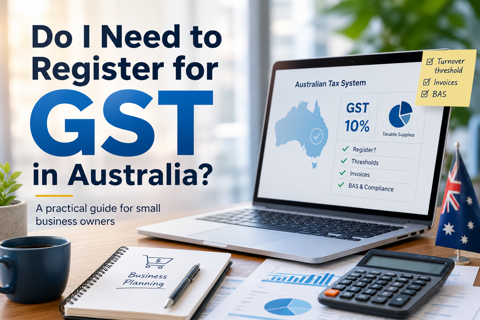 Preciso me Registrar para GST na Austrália?
